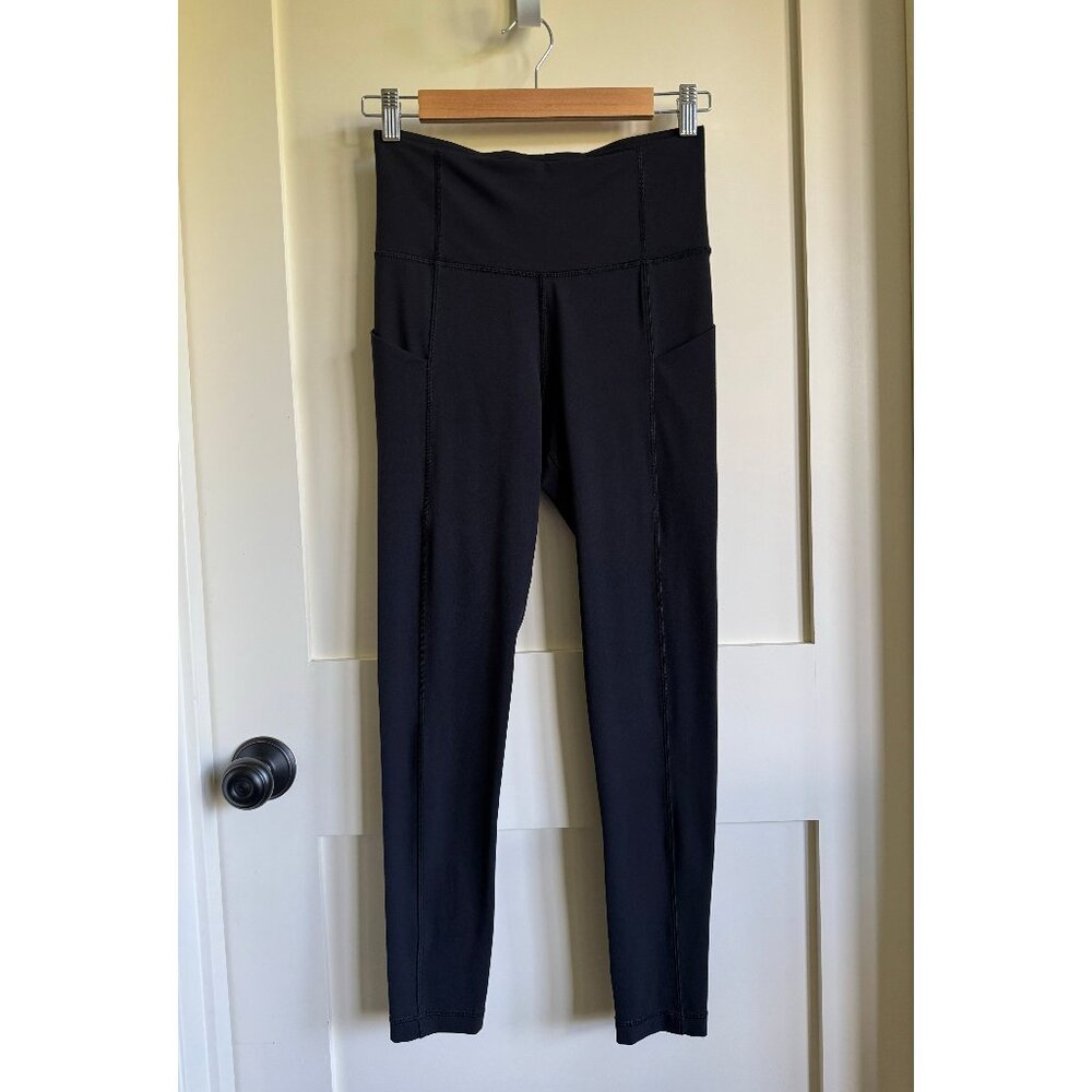 Aritzia TnaBREATHE Trace Hi-Rise Legging Black Size Medium